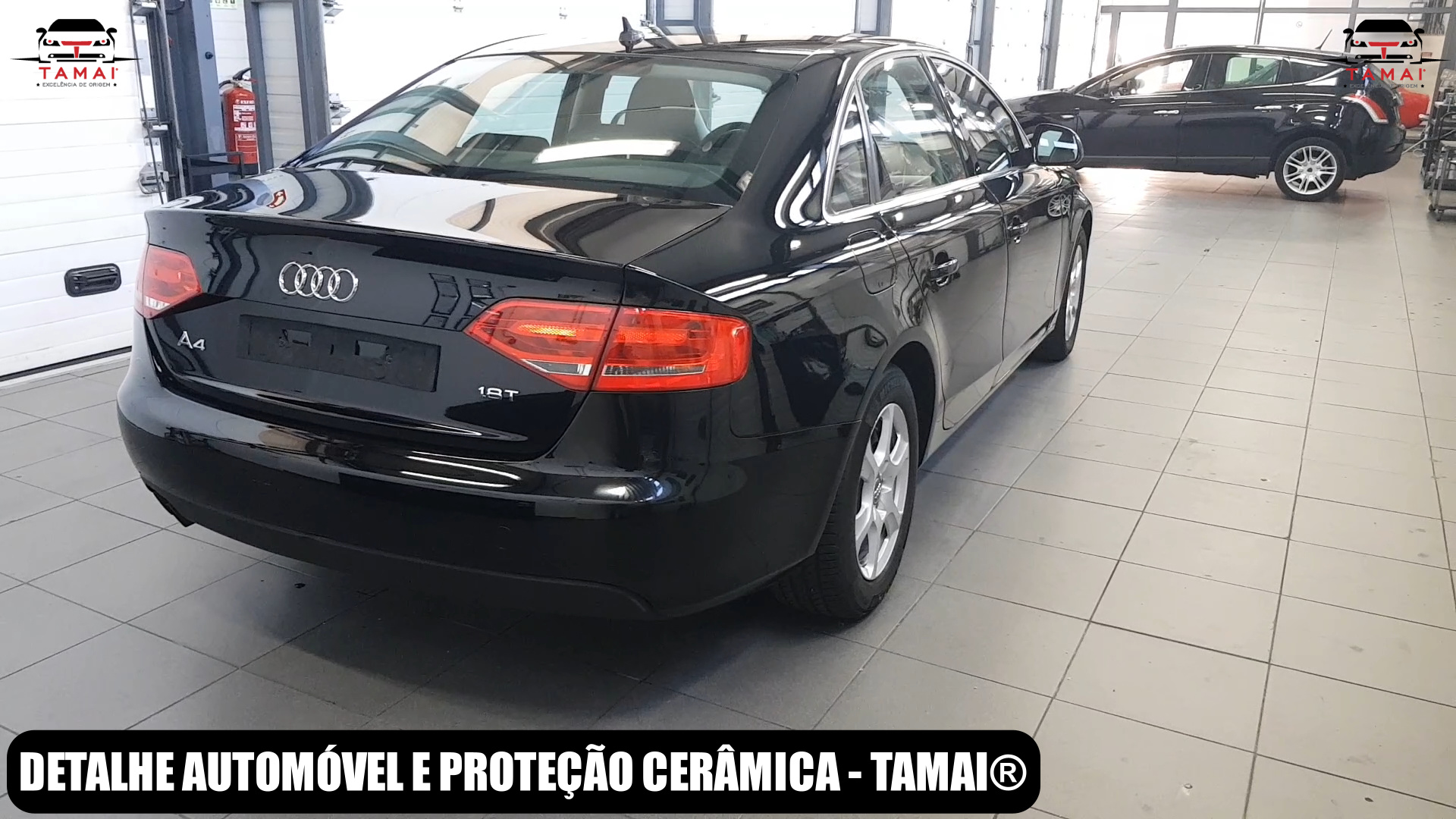 Detalhe automóvel e Proteção Cerâmica