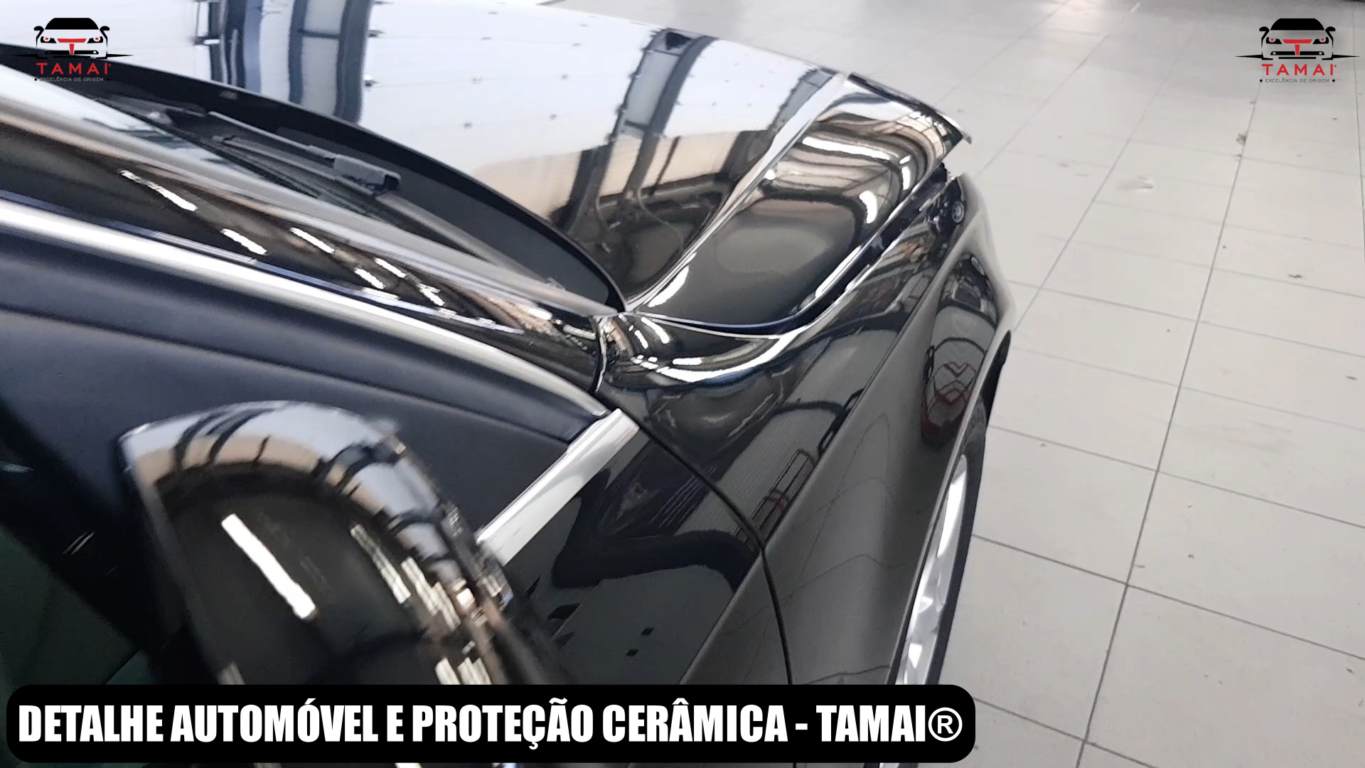 Detalhe automóvel e Proteção Cerâmica