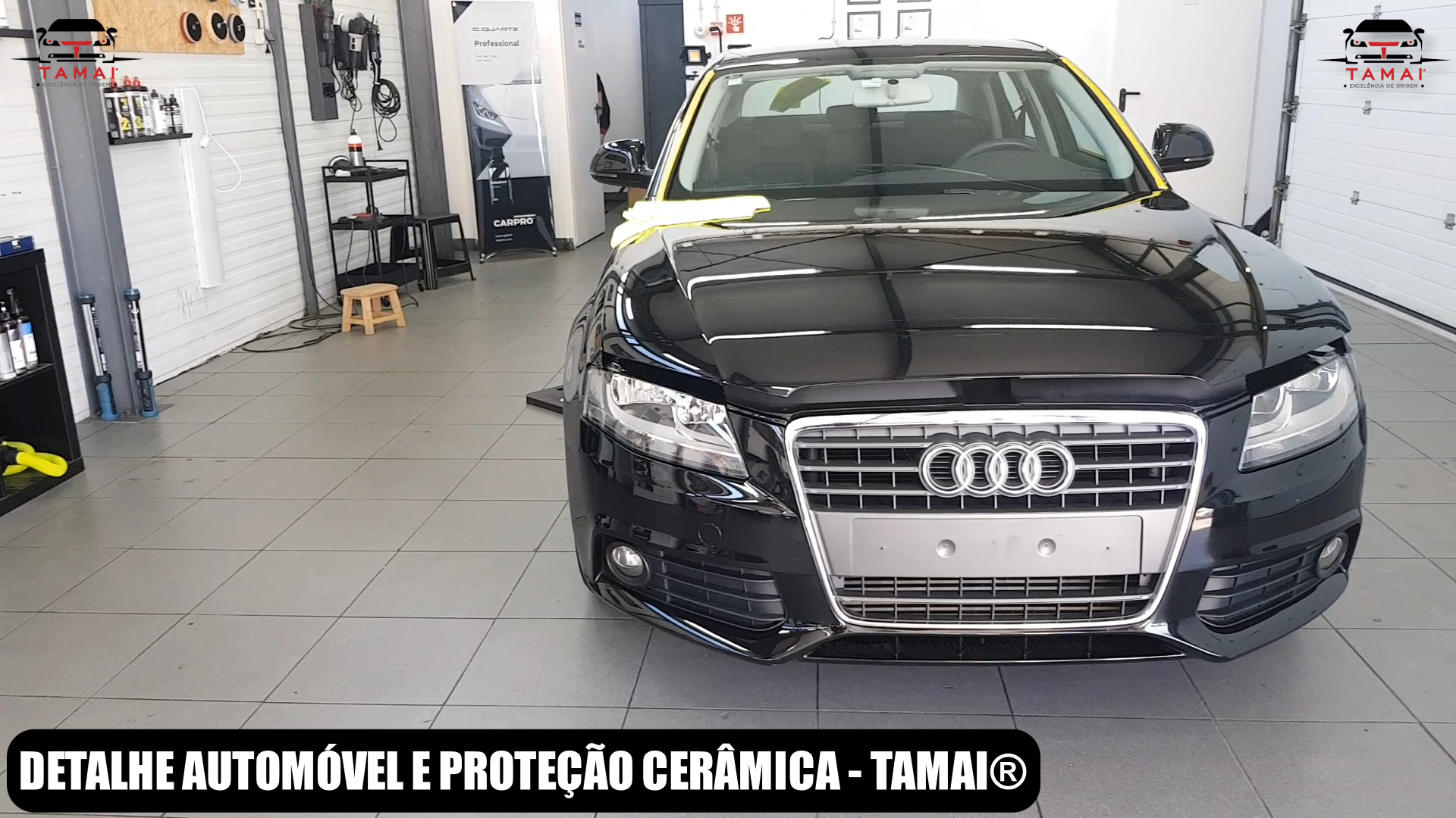 Detalhe automóvel e Proteção Cerâmica