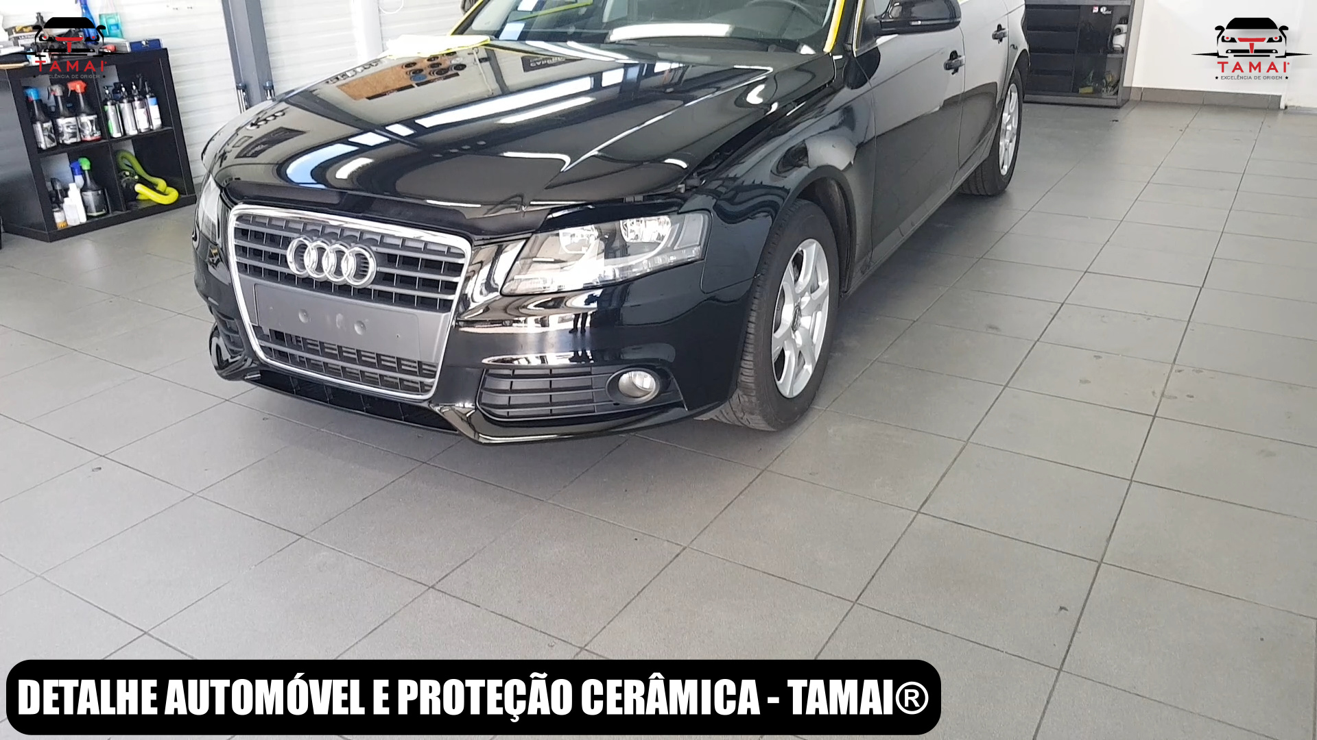 Detalhe automóvel e Proteção Cerâmica