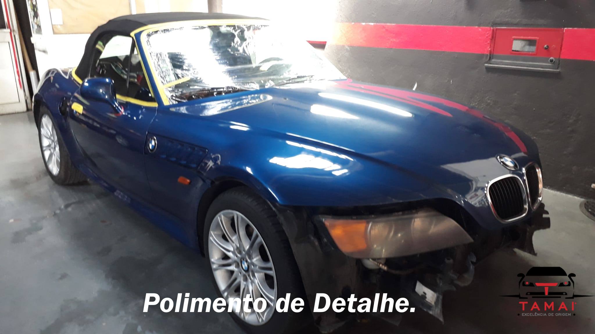 Estofador Auto e polimento automóvel BMW Z3