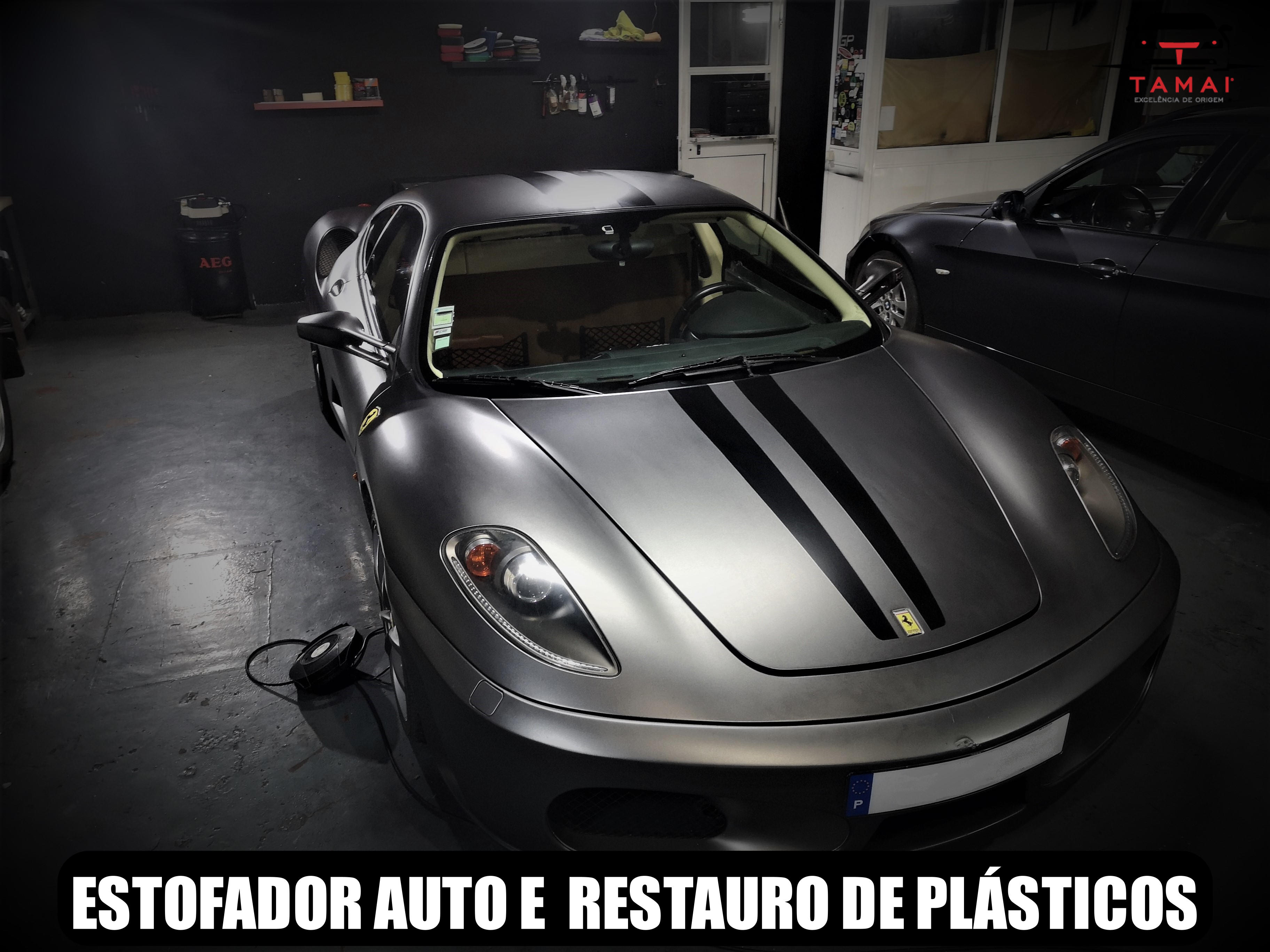 Ferrari - estofador e restauro de plásticos