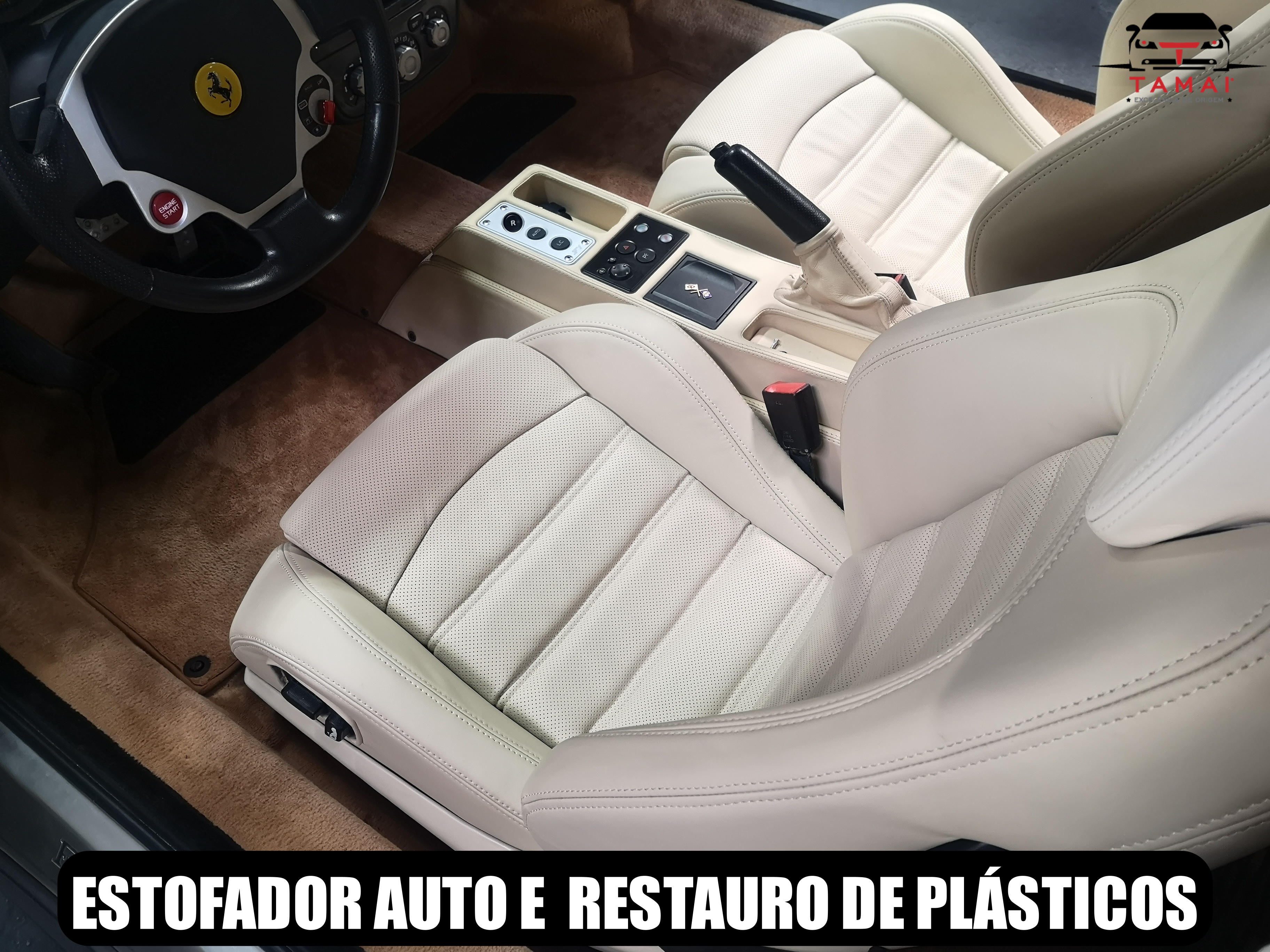 Ferrari - estofador e restauro de plásticos