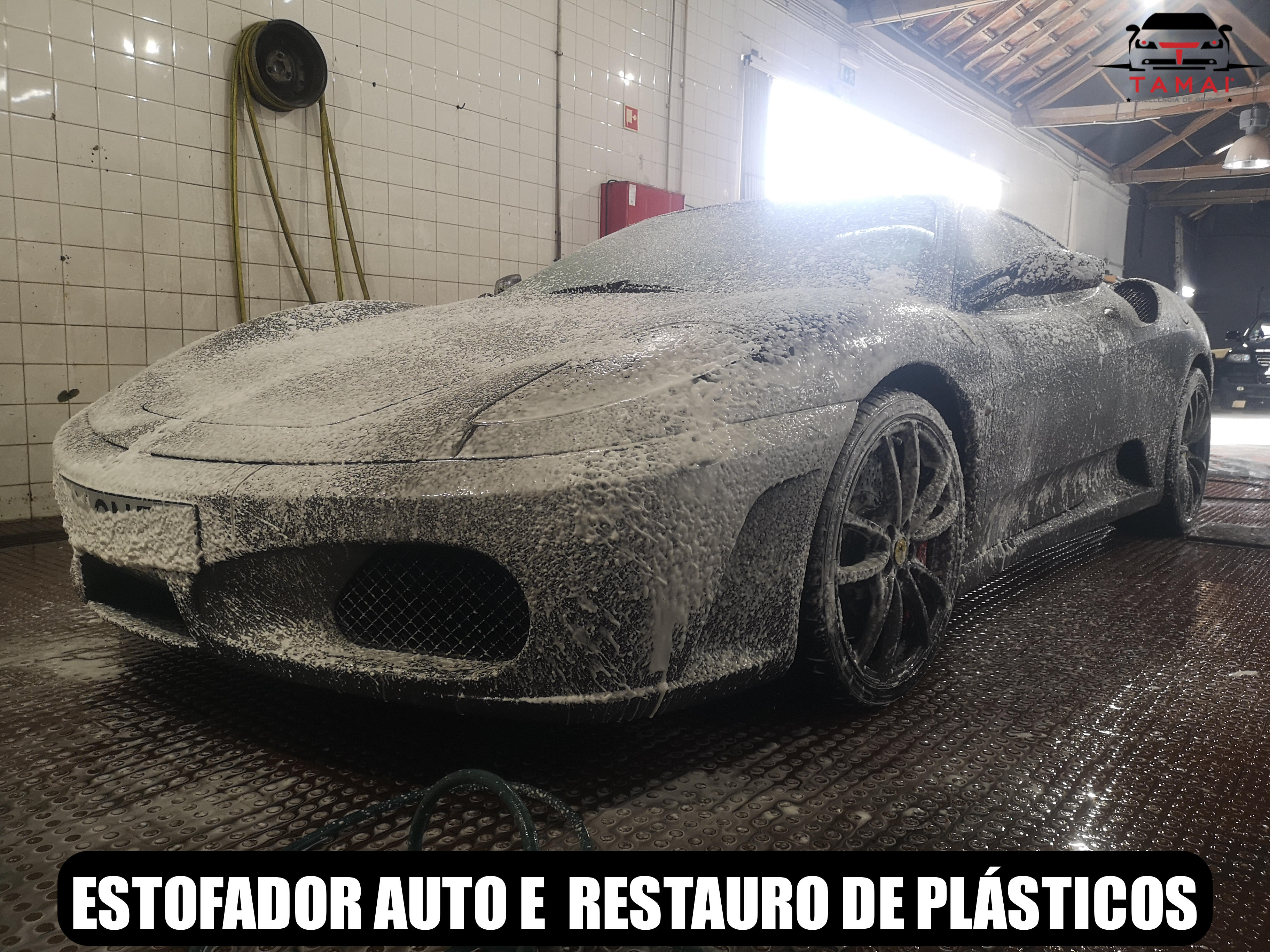 Ferrari - estofador e restauro de plásticos