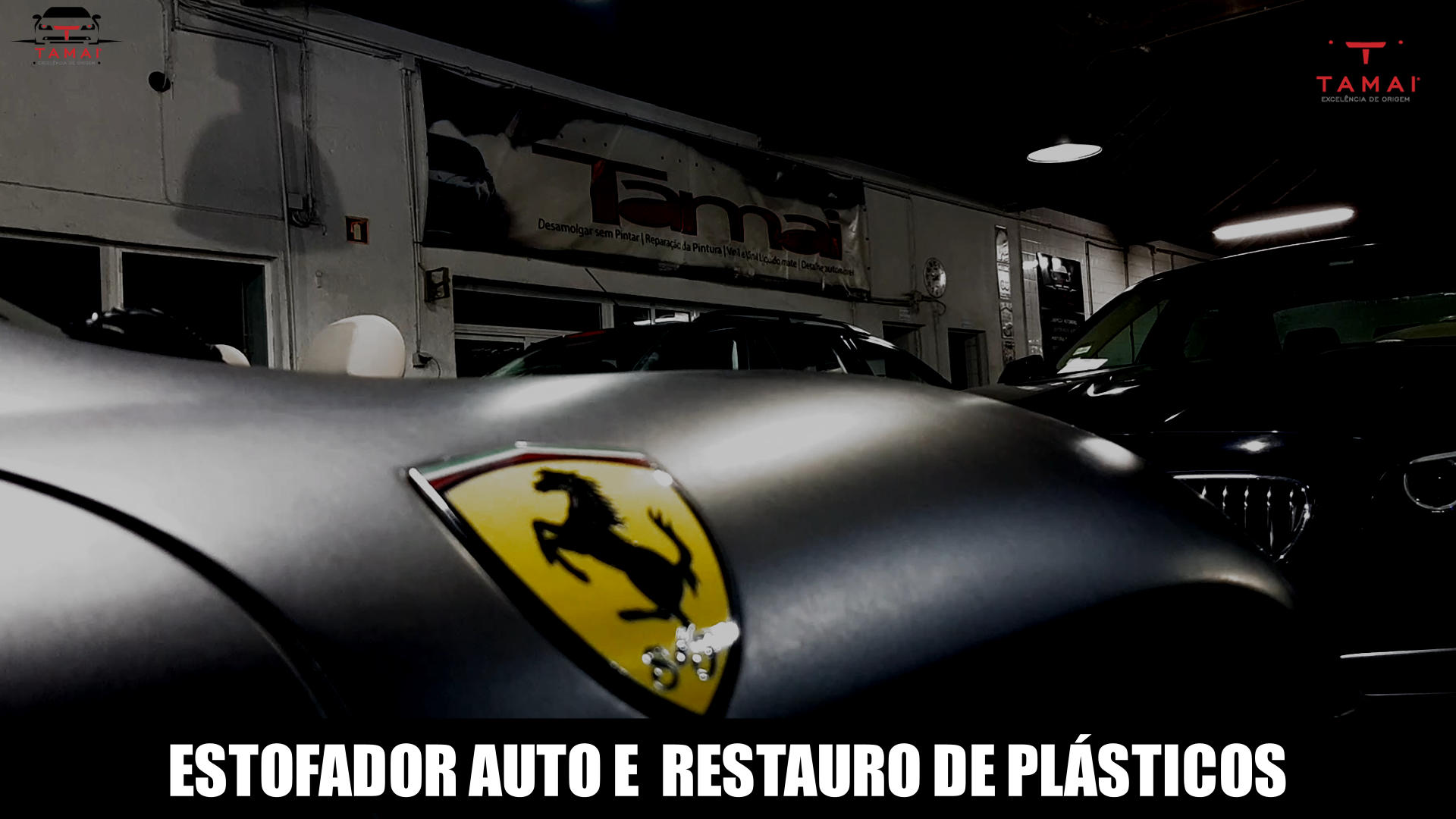 Ferrari - estofador e restauro de plásticos