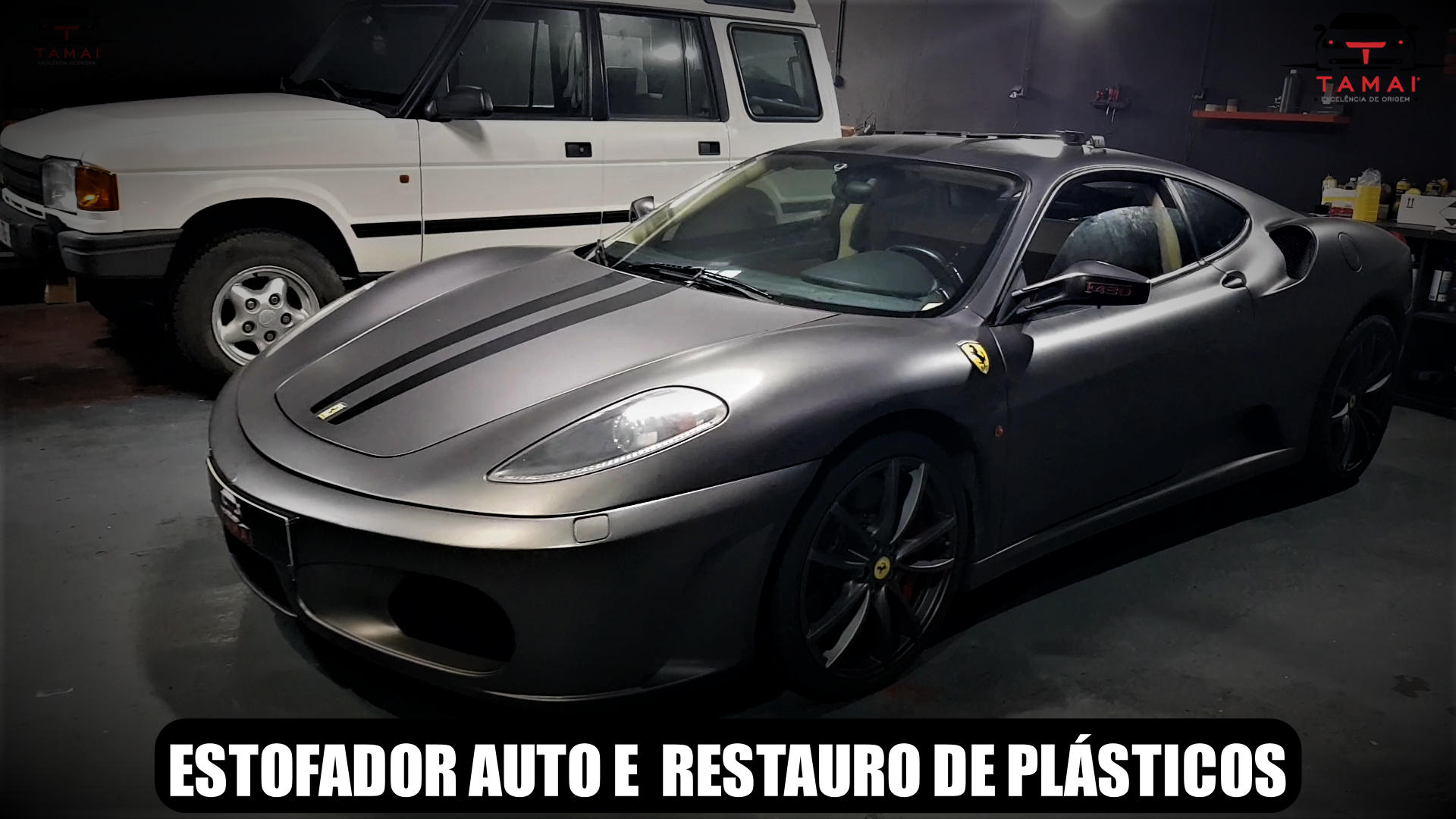 Ferrari - estofador e restauro de plásticos