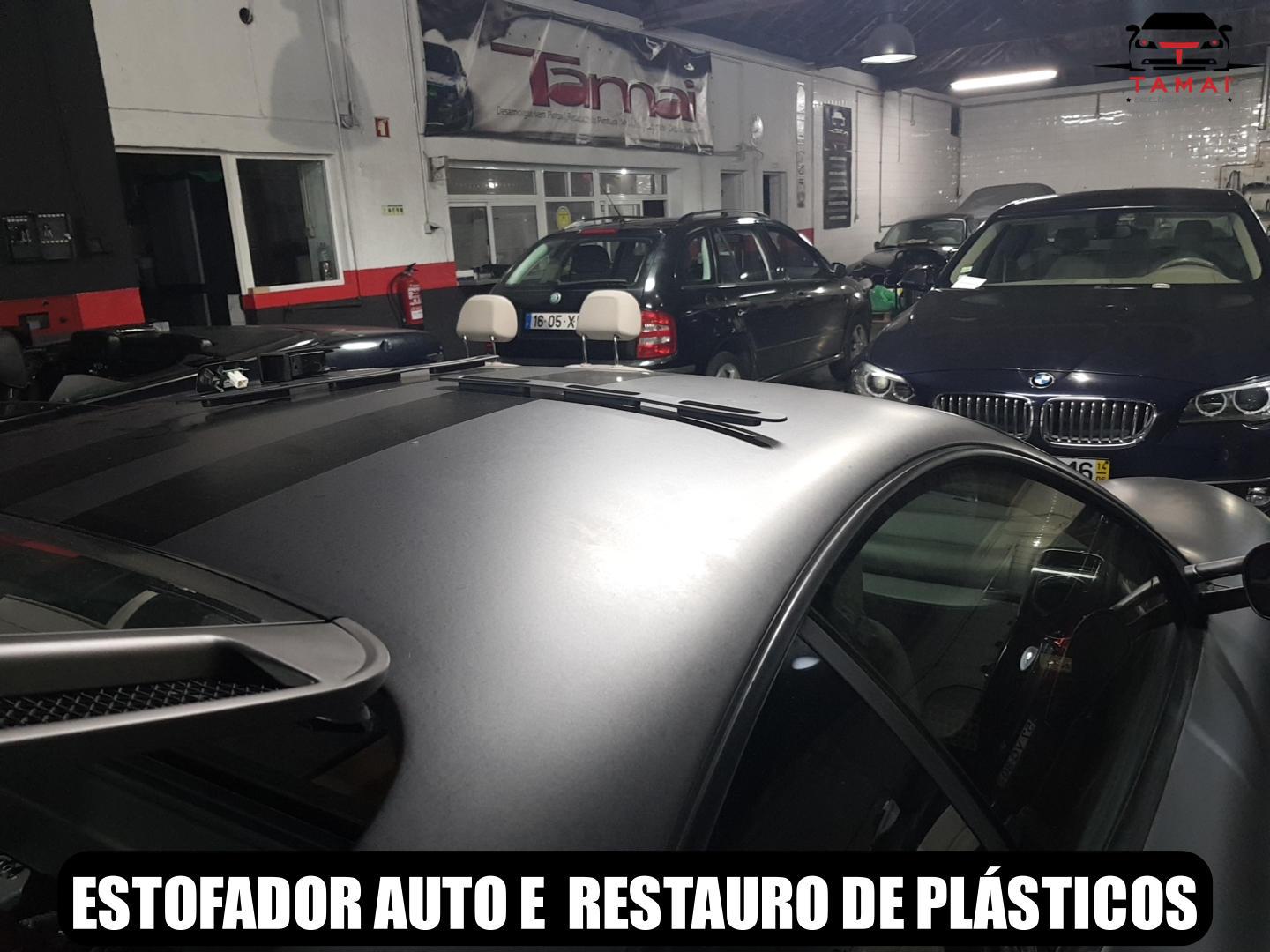 Ferrari - estofador e restauro de plásticos