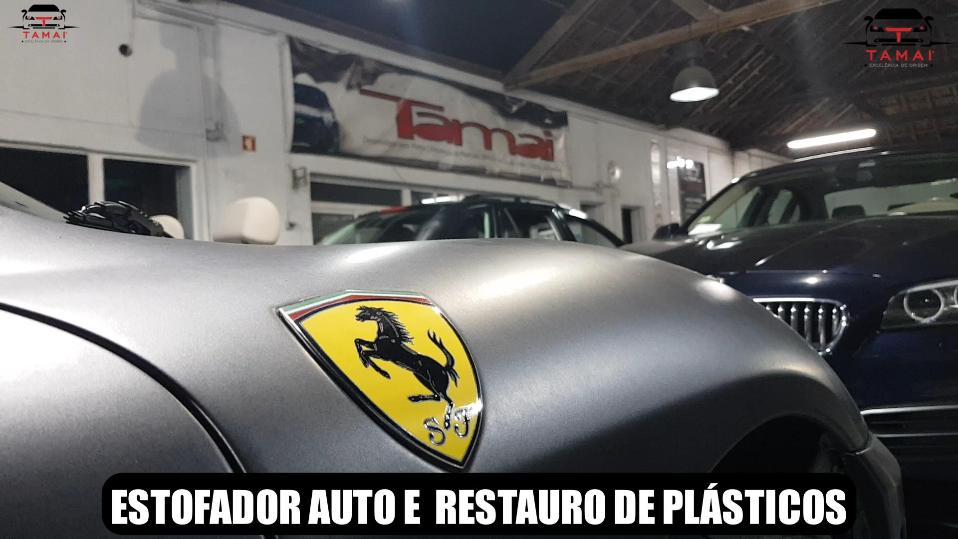 Ferrari - estofador e restauro de plásticos