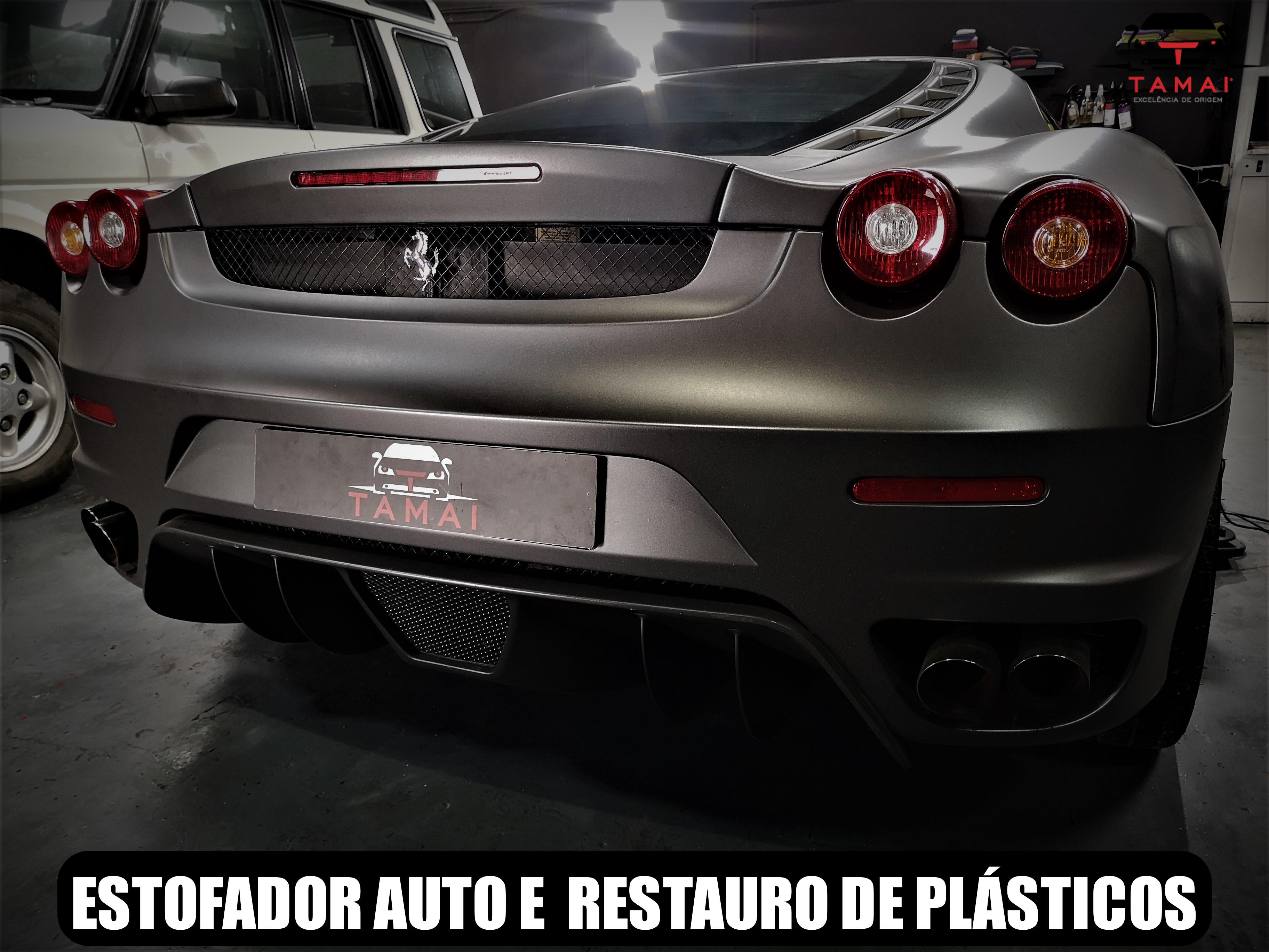 Ferrari - estofador e restauro de plásticos