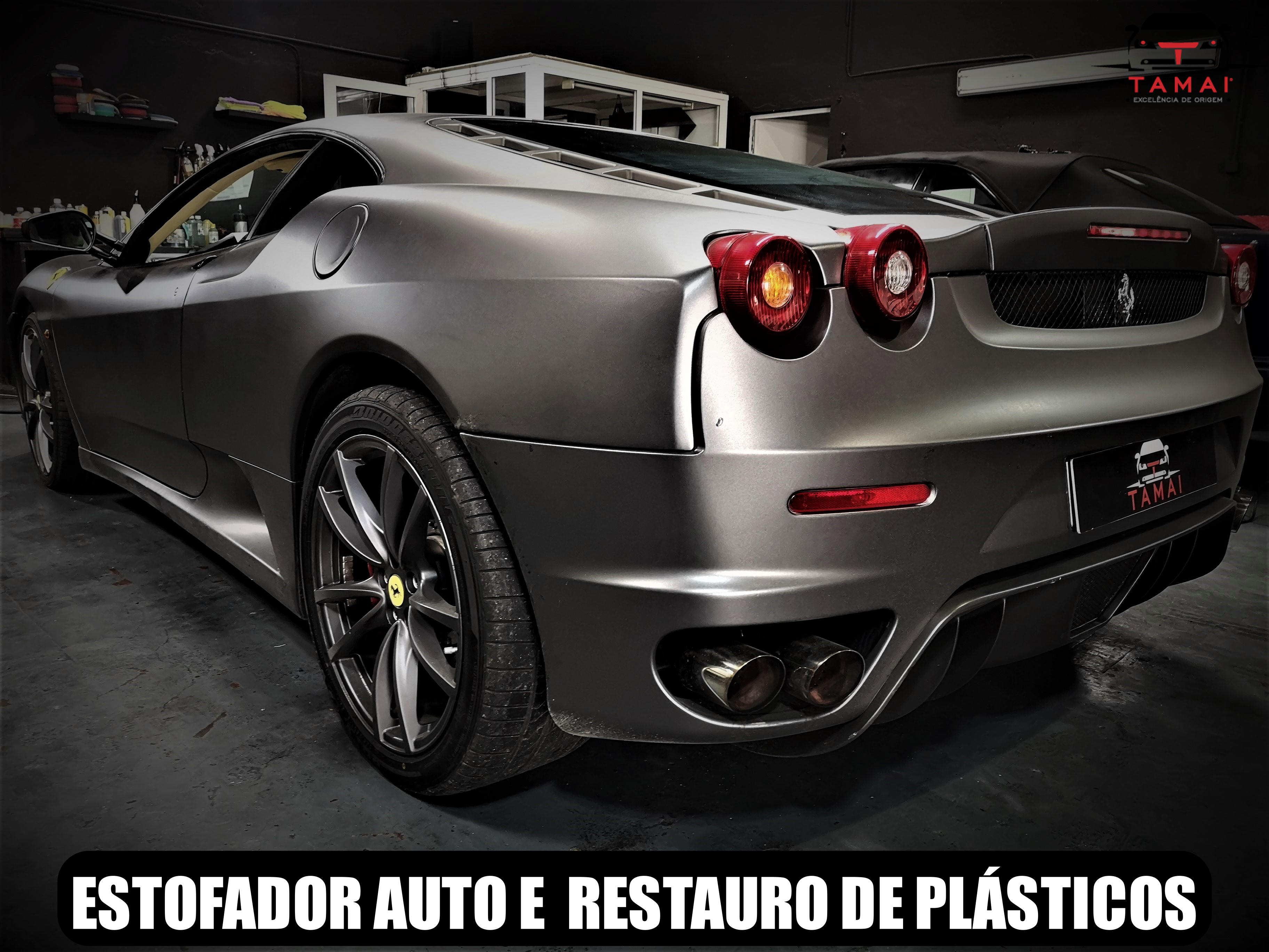 Ferrari - estofador e restauro de plásticos