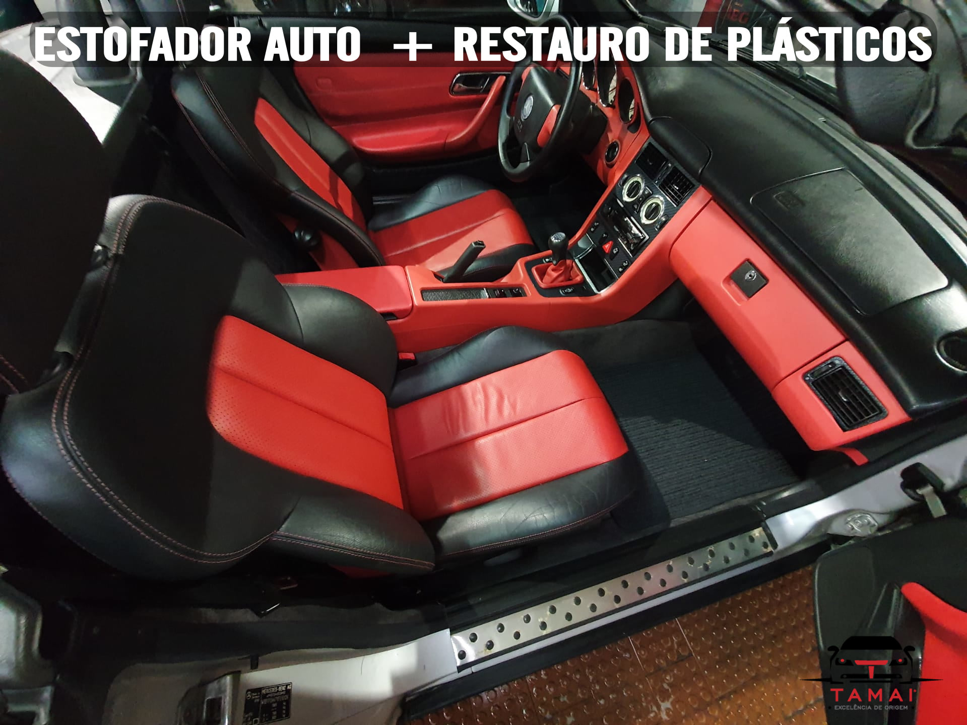 Estofador Auto e restauro de plásticos SLK