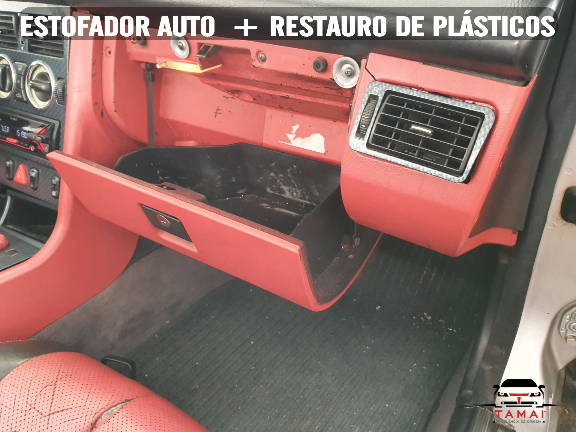 Estofador Auto e restauro de plásticos SLK