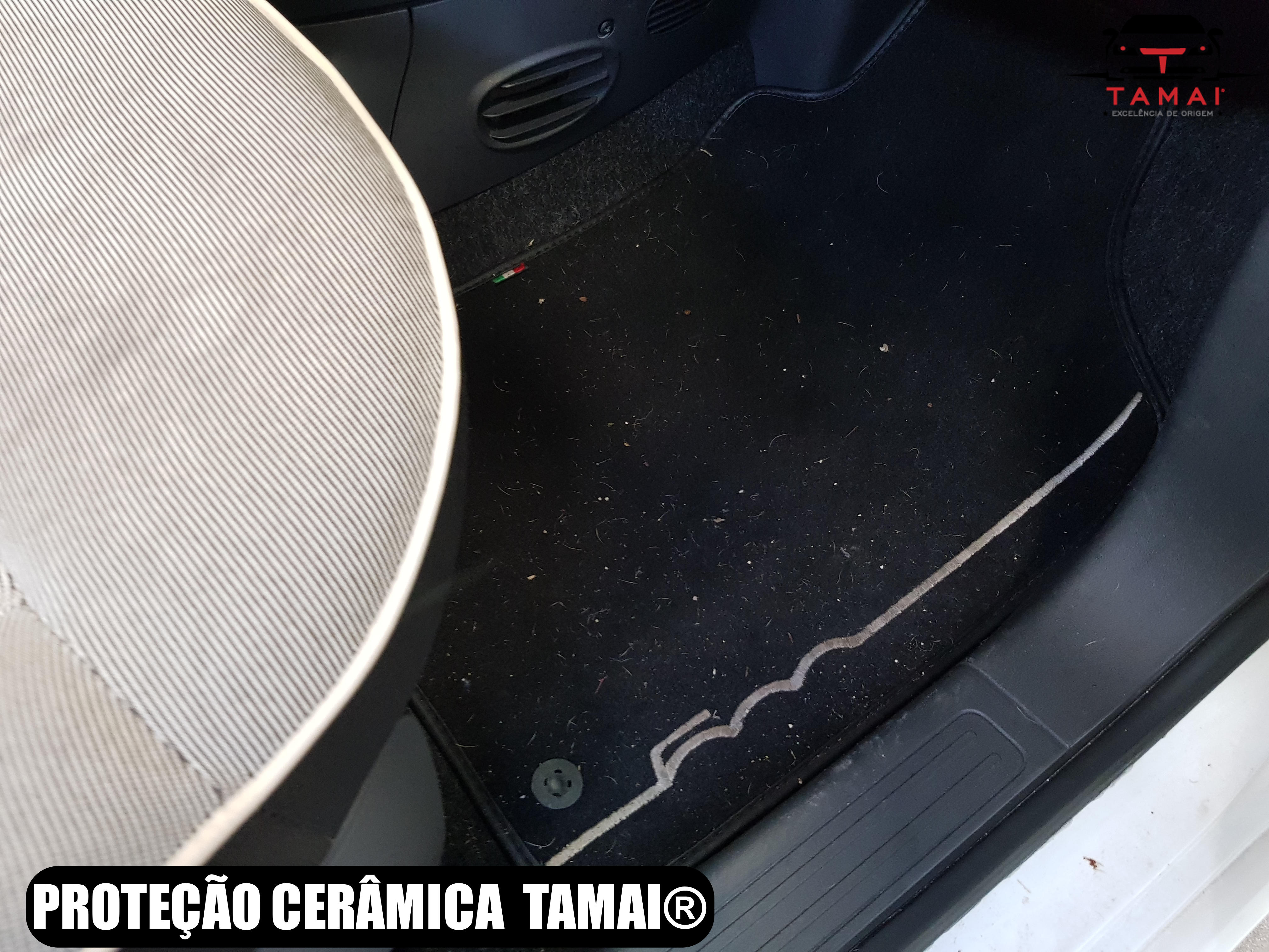 Proteção Cerâmica Fiat 500