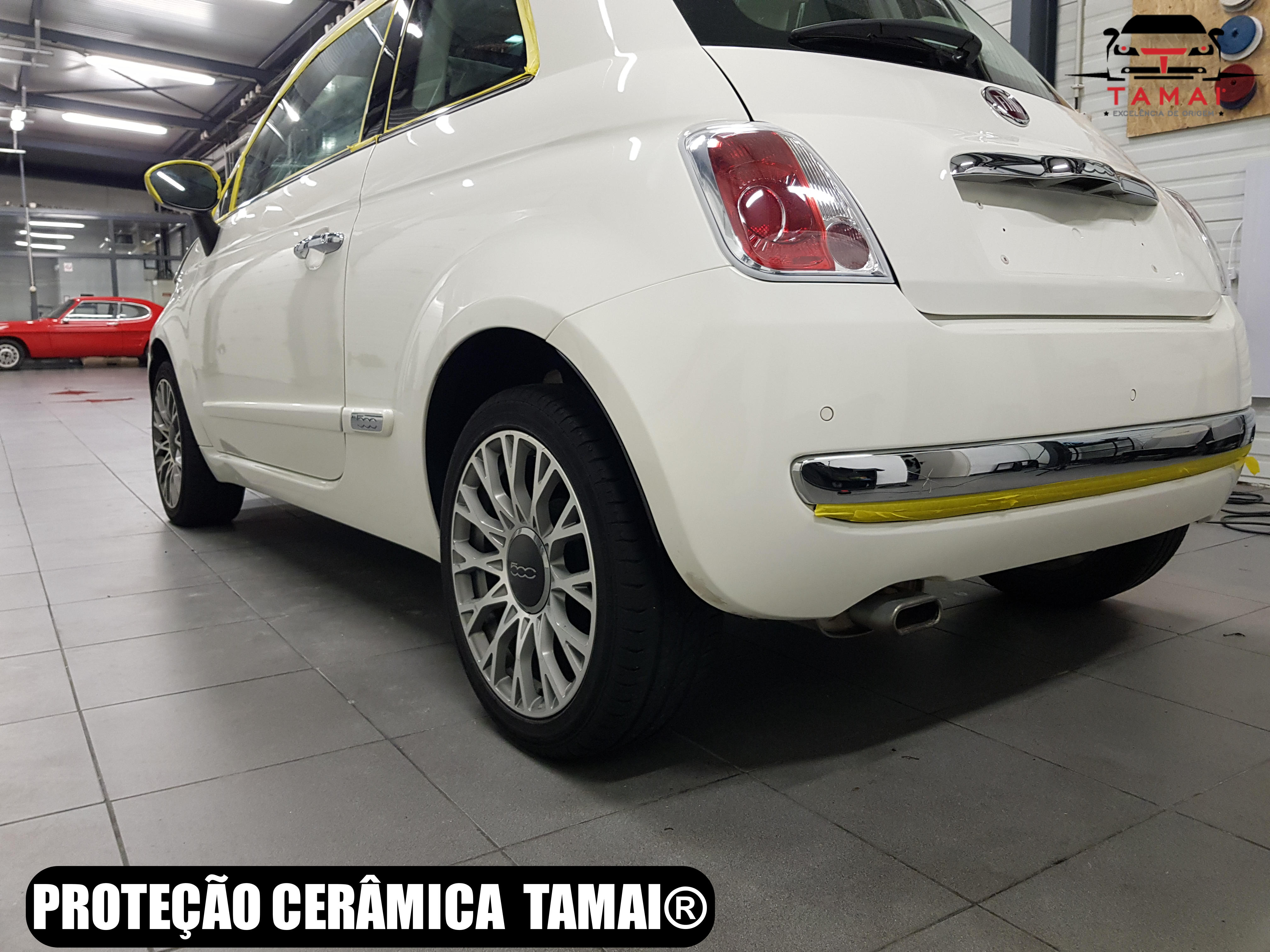 Proteção Cerâmica Fiat 500