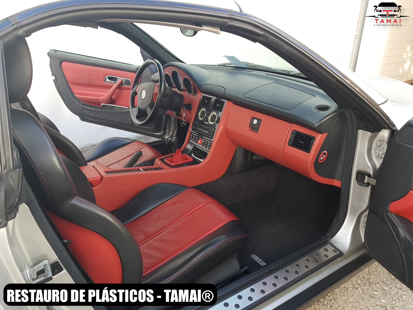 restauro de plásticos Mercedes SLK